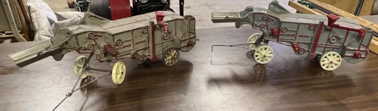 McCormick-Deering Die Cast Thrashing Machines