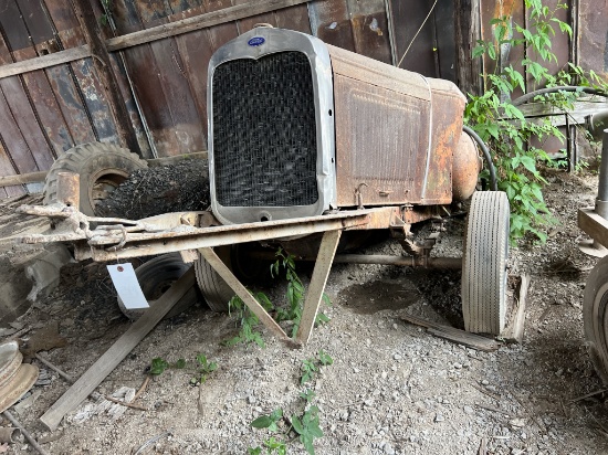 Ford Flathead 4 Cylinder Engine and Air Compressor