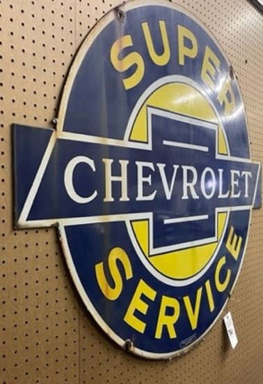 Chevrolet Super Service Sign