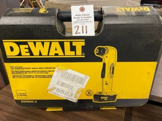 DeWalt 18v Angle Drill/Driver Kit