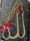 Grade 70 Chain Sling w/2 J Hooks
