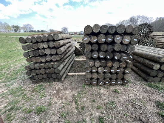 6" x 8' Posts (28 in a bundle)
