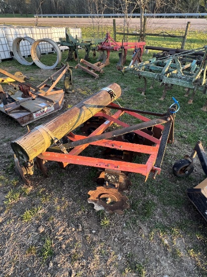 5' Disk w/Wooden Drag