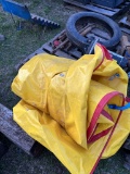 Pallet Lot-Tarp, Top Links, Jet Pump, Front Tractor Tire