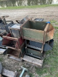 Pallet of Assorted Storage Bins