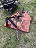 5' Bushhog w/Twisted PTO Shaft
