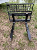 QA Pallet Forks for Skid Steer