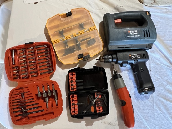 Drill Bits and Rechareable Tools