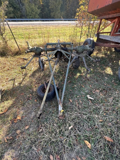 2 Basket Hay Tedder w/Parts