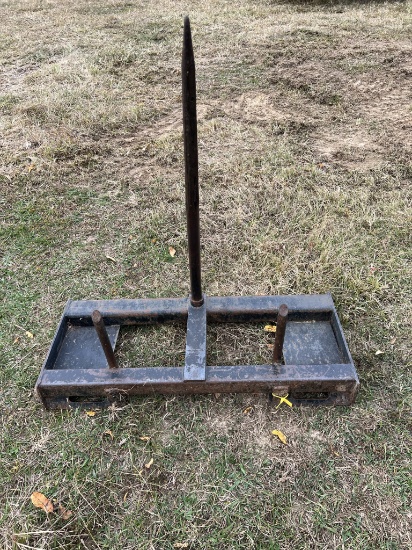 Skid Steer Quick Attach Hayspear