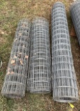 Roll of Wire and 2 Partial Rolls of Wire
