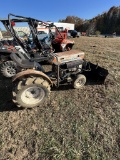 Mitsubishi Diesel Tractor w/Blade