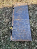 Skid Steer Weld-On Plate