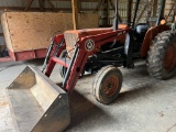 Kubota M5030 Tractor w/2400QT Bushhog Loader