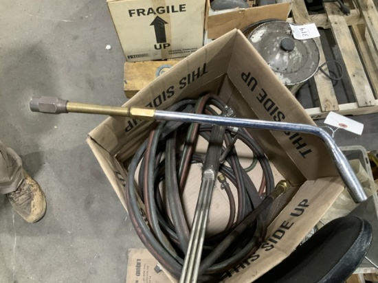 Torch, 2-Rosebuds, and Hoses