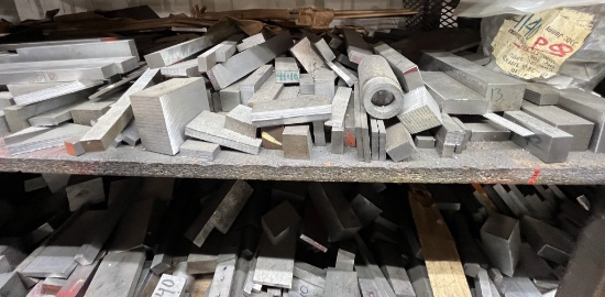 Shelving of 4140 Tool Steel Pieces