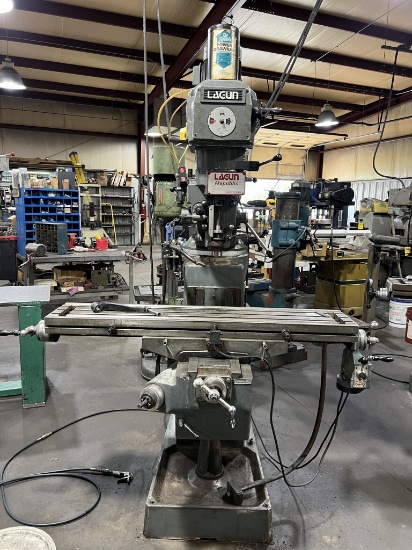 Lagun Republic 10x50 Table w/Servo Powerfeed & Coolant
