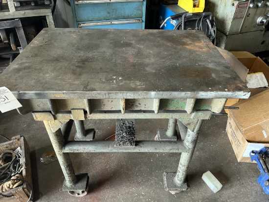 2x3 Cast Iron Surface Plate Cart