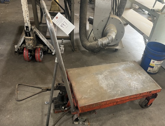 Pnuematic Lift Table