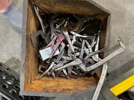 Box of Vise Clamps