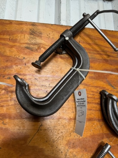 C Clamps 6in