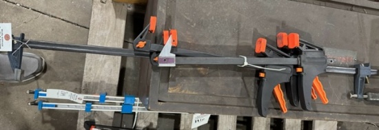 3-18" and 1-36" Clamps