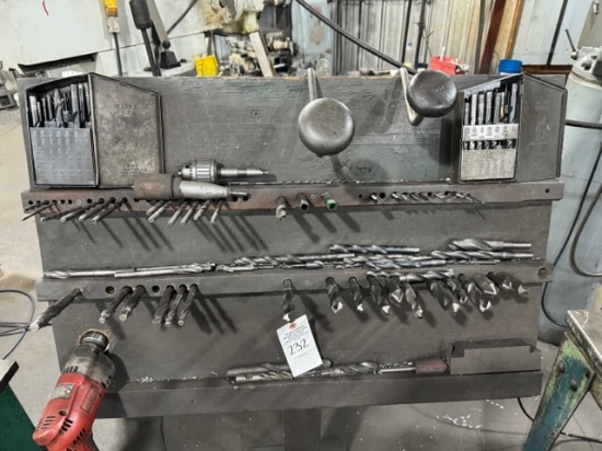 Board w/Drill and Drill Bits