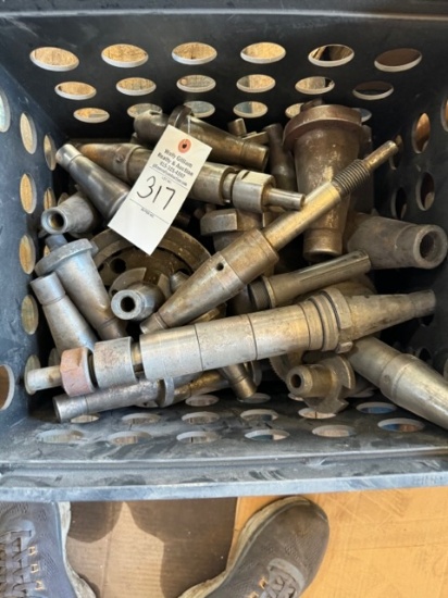 Used Collets Tool Holders