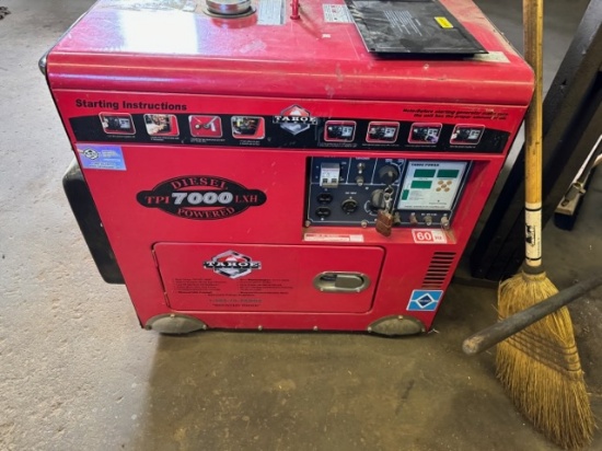7000 Watt Diesel Generator
