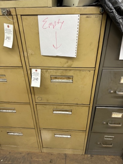 4 Drawer Metal Filing Cabinet