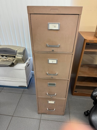 4 Drawer Metal Filing Cabinet