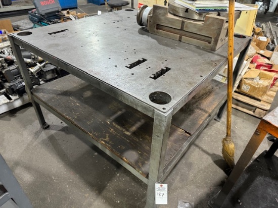Metal Shop Table