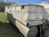 2003 Tritan 21' Pontoon Boat and Trailer