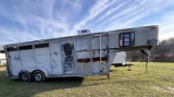 Delta 20' Horse Trailer