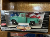 American Muscle 1955 Chevy 3100 Stepside Model Truck in Original Box