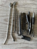 Crow Bars, Pry Bars, Air Nozzles, Valve-Spring Tools, & Tie Rod Forks