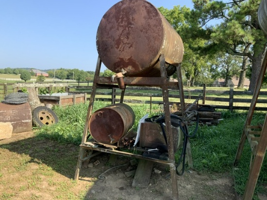 Fuel Tank on a Stand