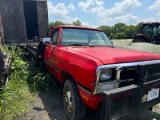 93 Dodge D250 Flatbed Truck