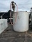 Round Steel Diesel Tank w/Hand Pump