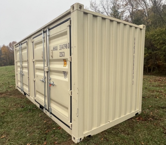 New Onr Trip 20' Open Side Contaner w/Two Side Doors- 7980