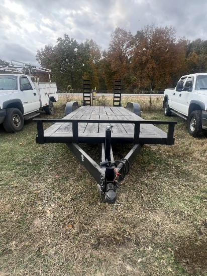 22' Equipment Trailer w/Ramps
