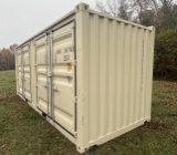 New Onr Trip 20' Open Side Contaner w/Two Side Doors- 7980