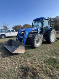 NH TD5050 Tractor w/Bushhog Loader