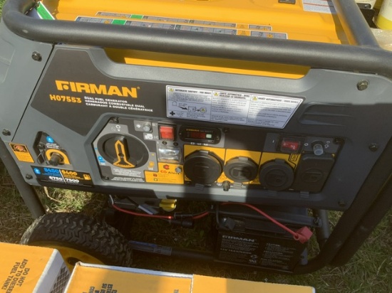 Firman H07553 Generator (New)