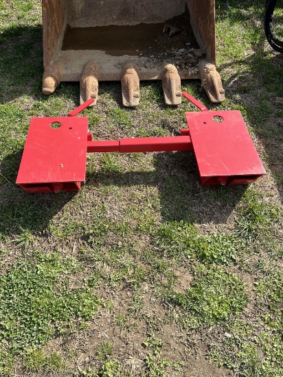 Pin-On to Skid Steer Adapter