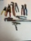 Channel Locks, Side Cutters, Wire Strippers, & Pipe Wrench