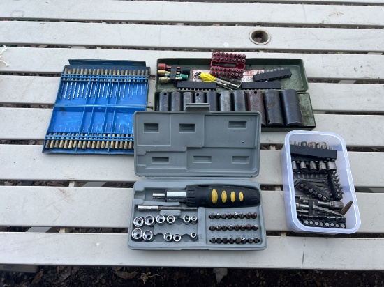 Impact Sockets, Drill Bits, Screwdriver Bits w/Sockets