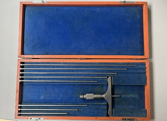 Starrett Depth Mic Set