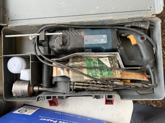 Bosch Angle Drill and Bits