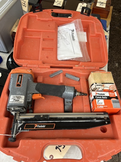 Paslode Finish Nailer in Case